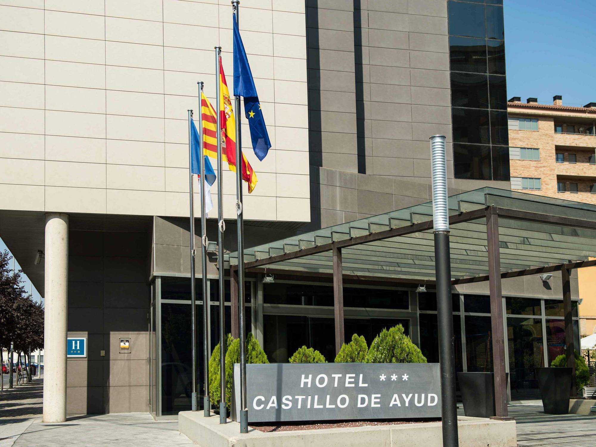 Globales Castillo De Ayud Calatayud Eksteriør bilde